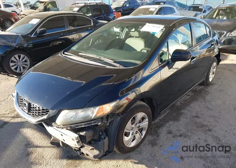 2015 Honda Civic Lx из США, поврежденный, VIN 2HGFB2F53FH562547